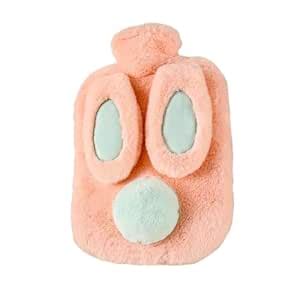 Toyshine 1000ml Hot Water Bottle with Cute Stuffed Moving Rabbit Ears ...