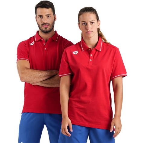 arena Team Unisex Solid Cotton Polo Shirt