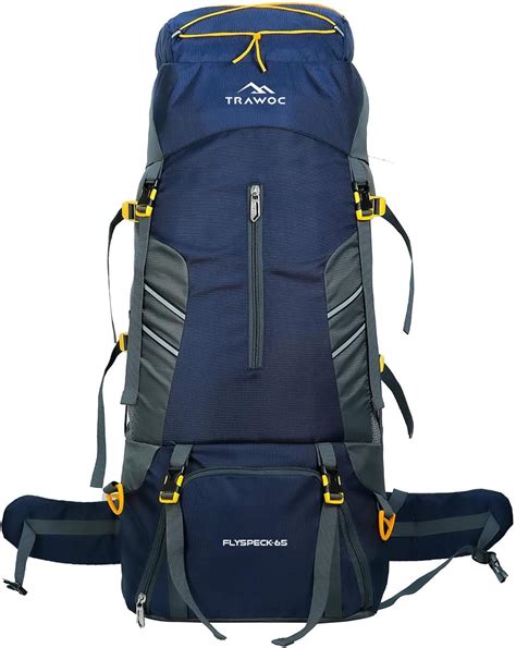 Buy TRAWOC 65 Liter Hiking Trekking Bag Camping Rucksack Travel ...