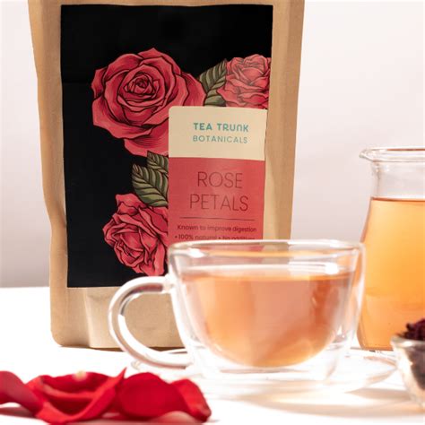 Rose Petals | Aromatic Floral Tea & Natural Wellness – Tea Trunk