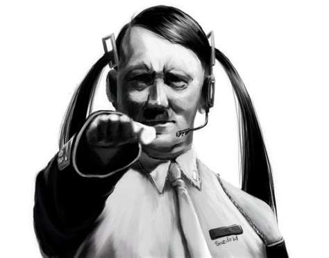 hatsune miku and adolf hitler (vocaloid and 1 more) drawn by kpuro ...