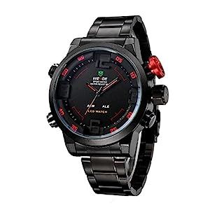 Weide Analog-Digital Black Dial Men's Watch - WH2309B-2C : Amazon.in ...