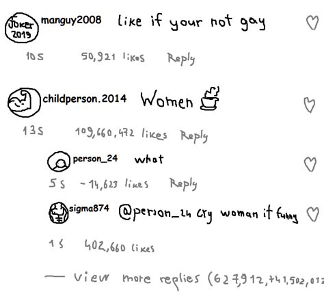 Image result for Comment Section in Insta Backing Information