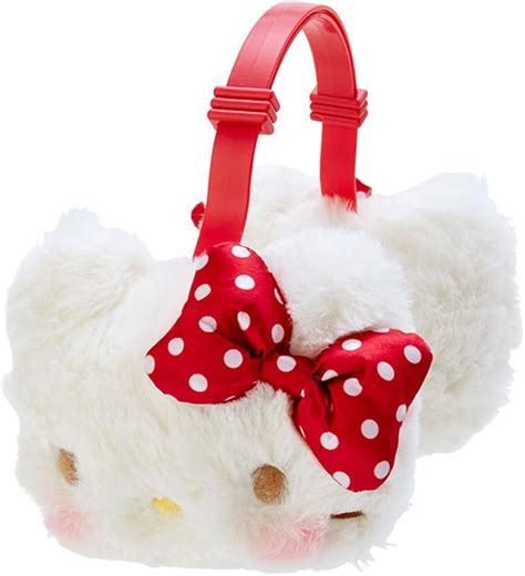 Buy Sanrio Hello Kitty Kids Boa Earmuffs Stuffed Ear Cover Online at ...