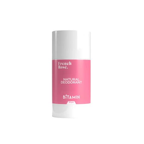 French Rose Roll-On Deodorant 30g | BitaminNaturals – Bitamin Naturals
