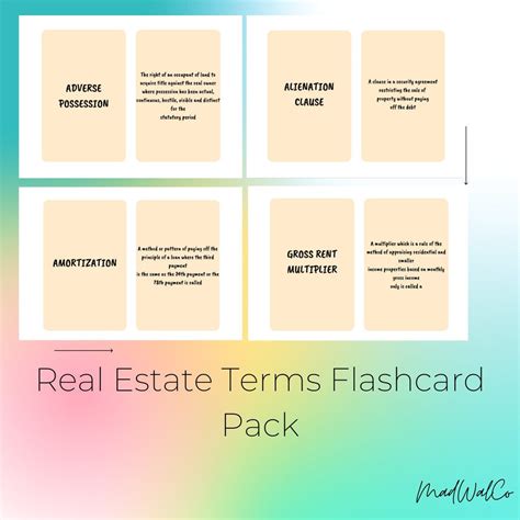 California Real Estate Flash Cards at Luca Waldock blog