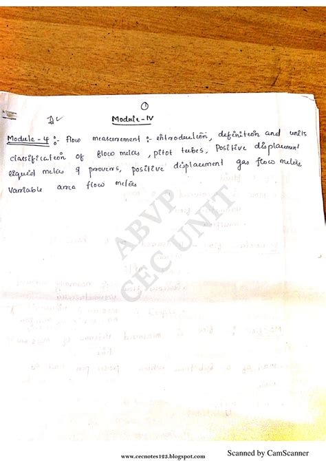 II Mod 4 - Lecture notes 30 - Scanned by CamScanner CEC UNIT Scanned by ...