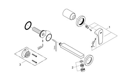 BauFlow Two-hole basin mixer | GROHE