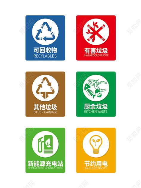 垃圾分类保护环境海报设计PSD素材 - 爱图网