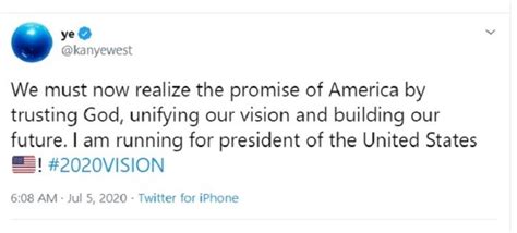 Kanye West Has Elon Musk's Support For US President 2020 Run