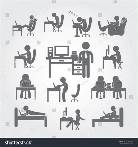 Symbol Person Using Computer 的图像结果