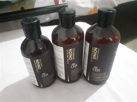 Buy Lea Professional Combo Red Onion Black Seed Oil Shampoo (300ml ...