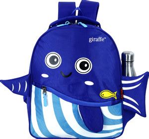 Giraffe FishKids 14Ltr 14 ×12 inch PreSchool 36cm Nursery (LKG/UKG/1st ...