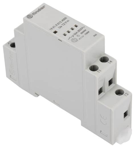19.91.9.012.4000 Finder | Finder 19 Series Interface Relay, DIN Rail ...