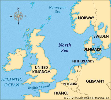Map of north sea | north sea haddock – ICDK