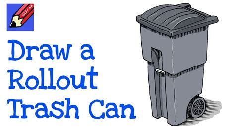 How To Draw A Easy Trash Can at Ruby Godfrey blog