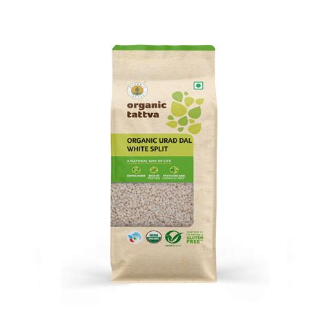 Organic Urad Dal White Split, 500g | Rich in Protein | Naturally Gluten ...