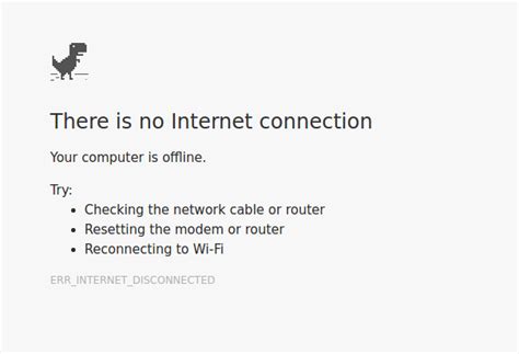Image result for Chrome No Internet Connection