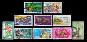 ISC~ Nigeria Stamps, All Different, Used Stamps, Mostly Large, All ...