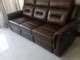 Buy Valerano Coffee Brown One Seater Leather Recliner at Durian