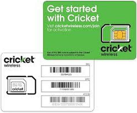 New Cricket Wireless Universal sim card Nano fits all phones | EBG