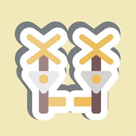 Image result for Level Crossing Symbol