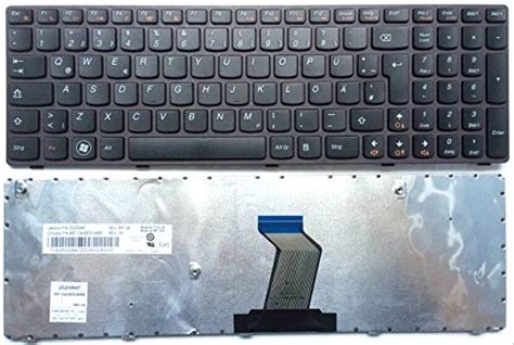 ACETRONIX Laptop Keyboard for Lenovo Idea Pad B570 B575 B580 B590 V570 ...