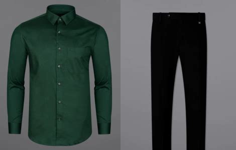 Chic Outfit Ideas for Green Shirt Matching Pant