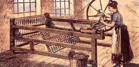 影响纺织界历史进程的“珍妮纺织机”