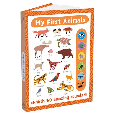 Buy My First Animals Sound Book | With 50 Amazing Sounds Book for Kids ...