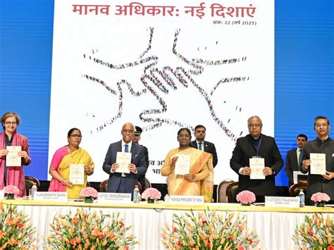 ‘No peace without justice’: Prez Murmu graces human rights day celebrations