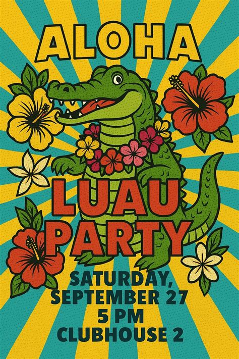 Luau Party, 10379 SW 88th Ter, Ocala, FL, United States, Florida 34481 ...