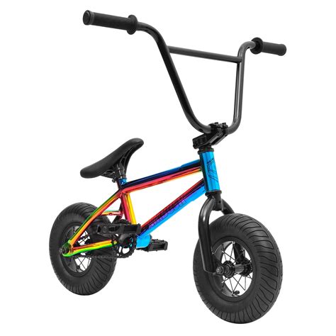 Buy Sullivan Mini BMX Neo chromeblack, stunt bike, freestyle mini BMX ...