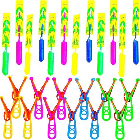 HDHF 40Piece Rocket Helicopters with LED Lights Whistle India | Ubuy