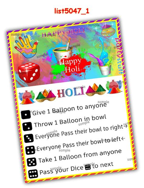 Product Class Dice-roll Designs - PartyStuff