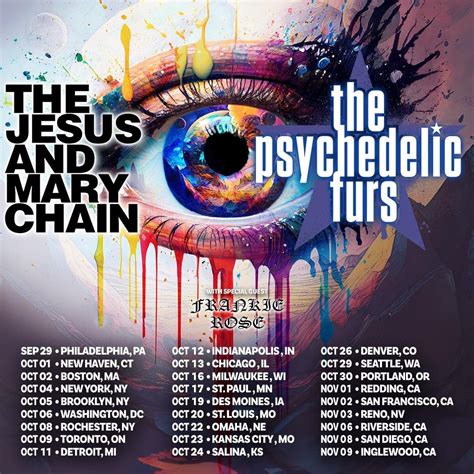 The Psychedelic Furs with The Jesus and Mary Chain, Stifel Theatre, St ...