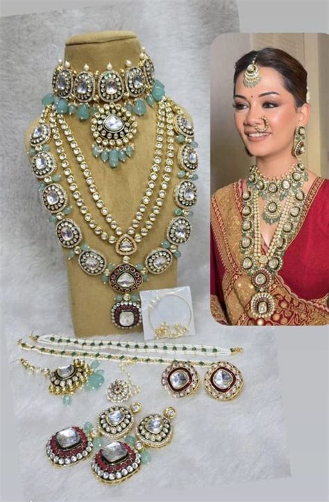 Bridal Jewellery Set Online India - Zevar