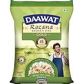 Daawat Rozana Super Basmati Rice 1Kg| For Everyday Consumption| Cooked ...