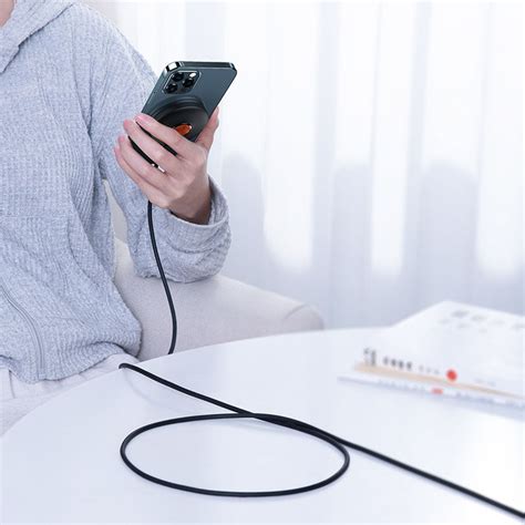 Baseus Simple Magnetic Stand Wireless Charger Black (CCJJ000001 ...