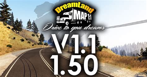 Карта - Dream Land для ETS2 v1.50 — Teletype