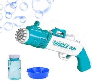 IndusBay 20 Hole Bubble Maker Machine Bubble Gun Toy Bubble Blaster ...