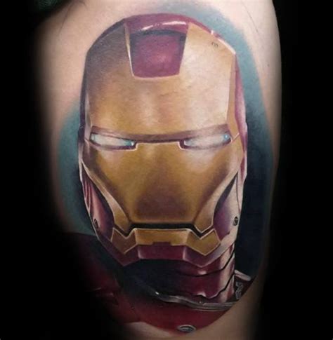Tatuajes de Iron Man - 120 diseños, significado y mejores ideas