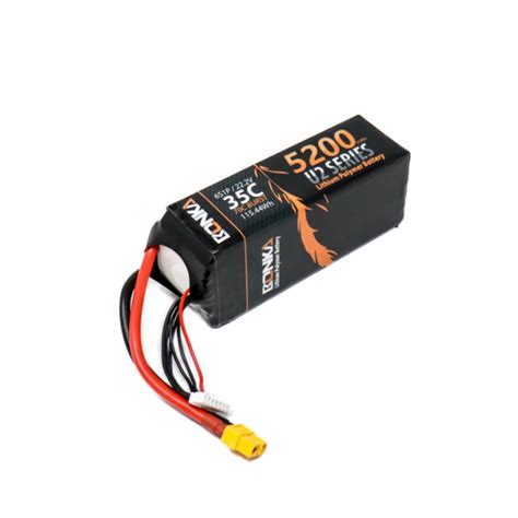 Bonka 22.2V 5200mAh 35C Lipo Battery 6S Lithium Polymer – REES52