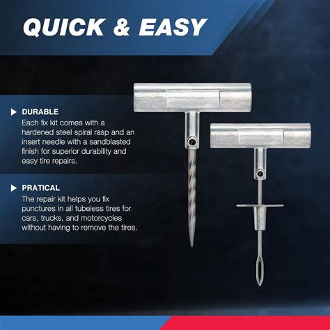 Buy Tooluxe 50002L -35 Piece Tire Repair Universal Heavy Duty Tire ...