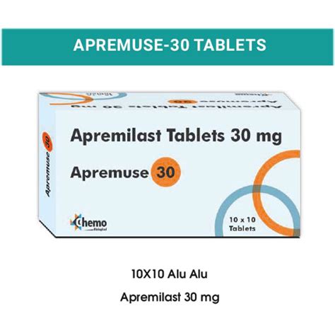 Apremilast 30mg Tablets Chemo Biological