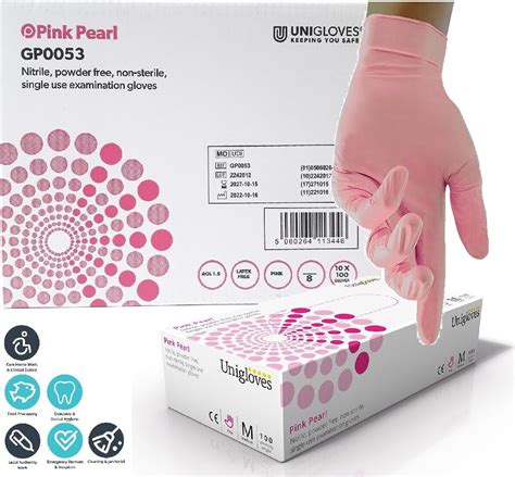 Disposable Nitrile Powder Latex Free Gloves Box Thick Strong Multi ...