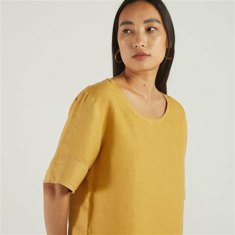 Summer Muse Top in Mustard – Reistor