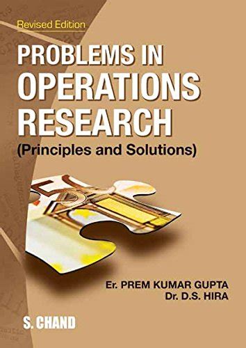 Problems in Operation Research (Principles & Solution) eBook : D S Hira ...