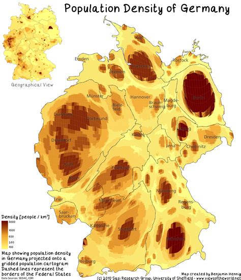 The Population of Germany - Views of the WorldViews of the World