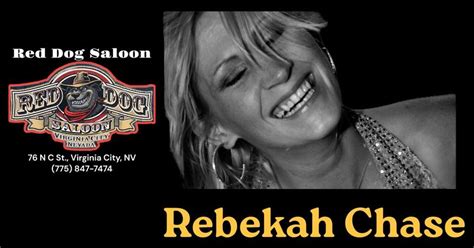 Rebekah Chase, Red Dog Saloon, Virginia City, 19 April 2024 | AllEvents.in